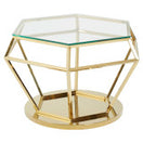 Switch Allure Large Gold Finish Diamond End Table 2 image