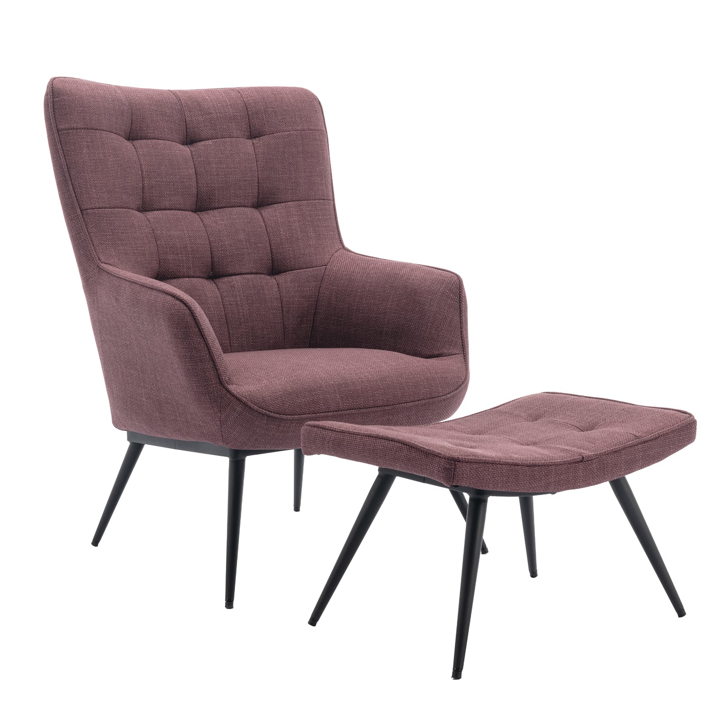 Katelyn Accent chair with stool