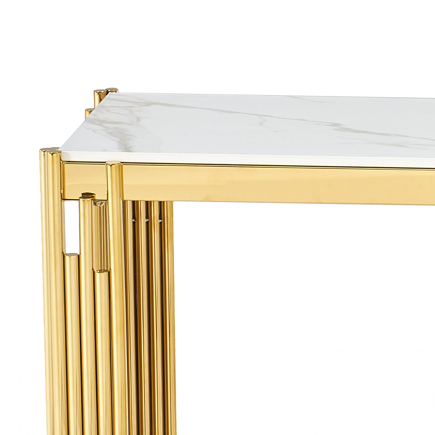 Bellini Gold/Marble Coffee Table