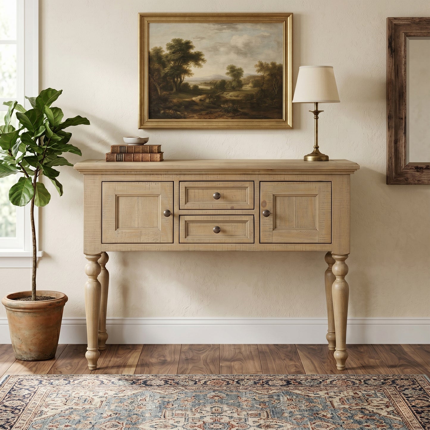 Chateau Buffet Sideboard- Rustic