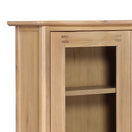 Switch Cotswold Oak Glazed Display Cabinet 3 image