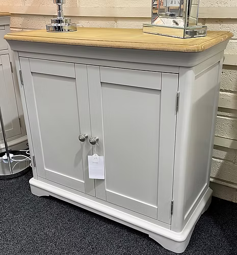 Brighton small Sideboard - White/ Oak