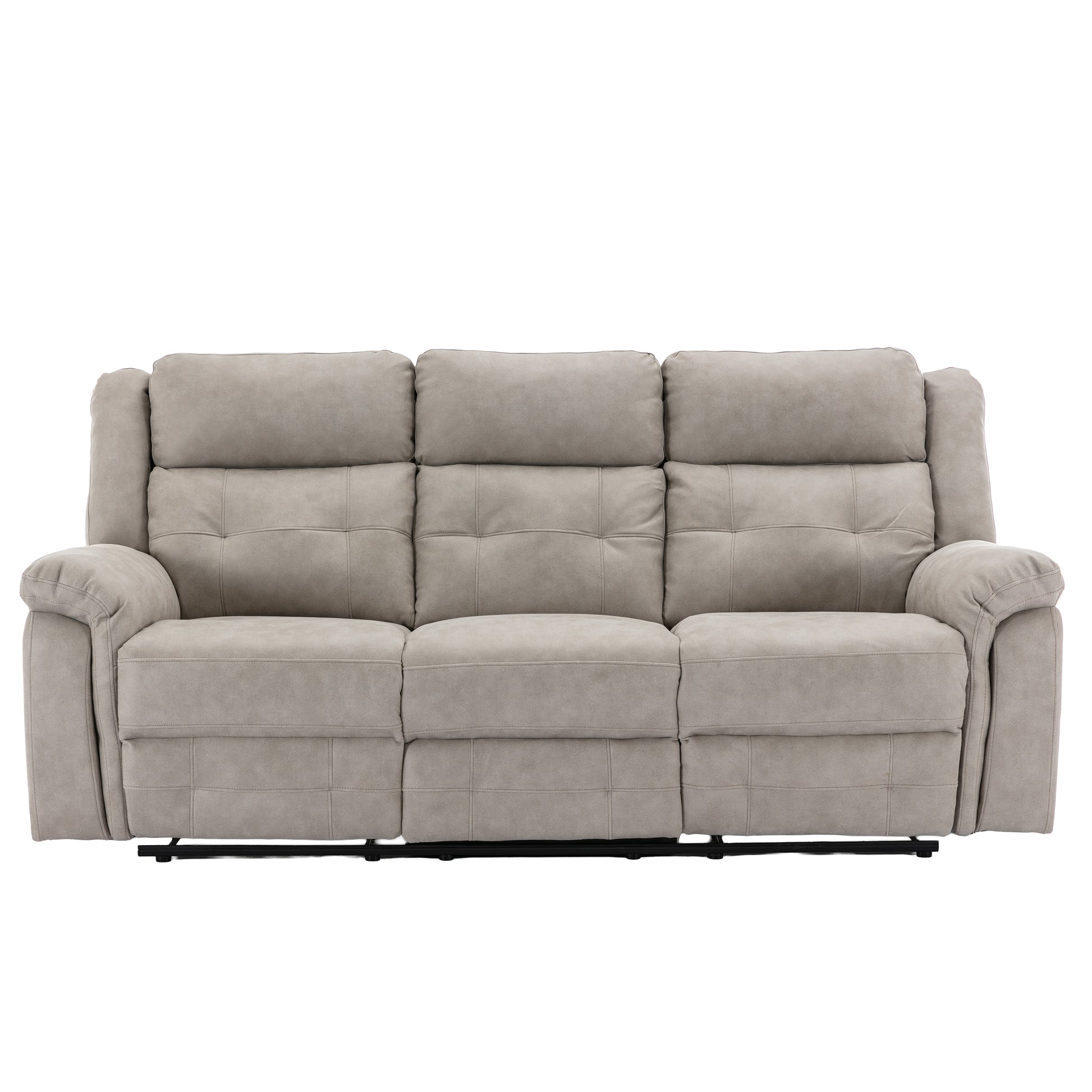 Barkeley 2 str Reclining Sofa - Taupe Grey