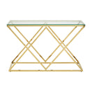 Switch Allure Gold Finish Console Table 2 image
