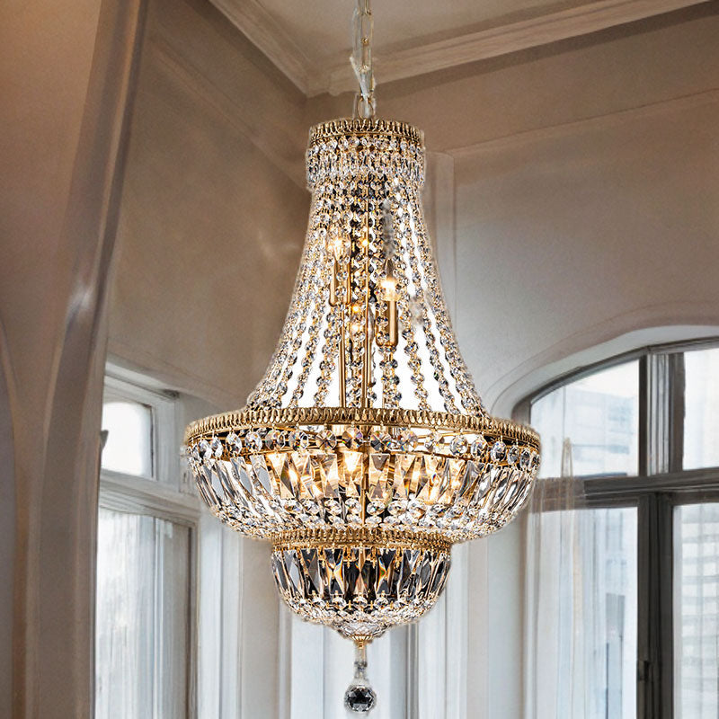 Aged Gold Imperial chandelier