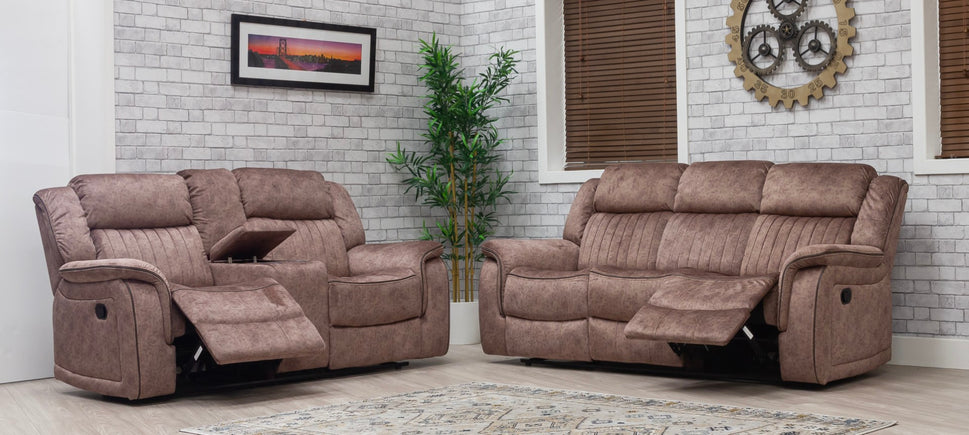 Greisha Recliner Sofa - Sand