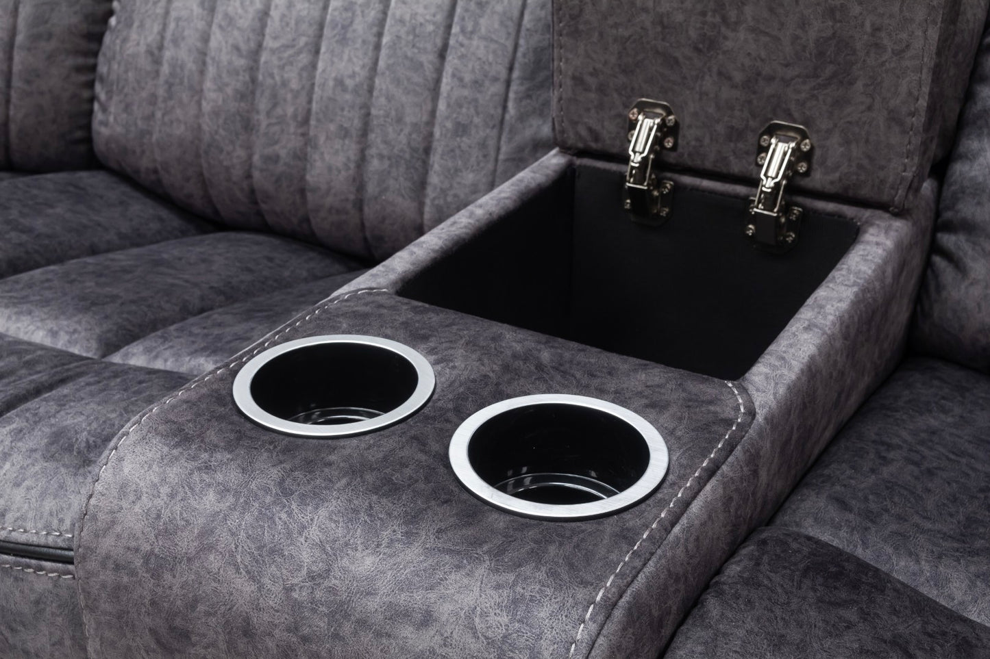 Greisha Recliner Sofa - Grey