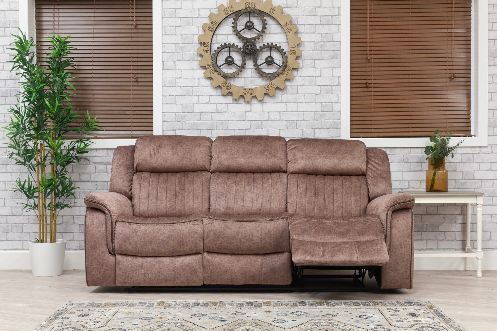 Greisha Recliner Sofa - Sand
