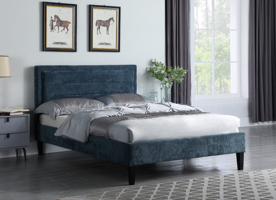 Picasso Bedstead  - Slate Blue