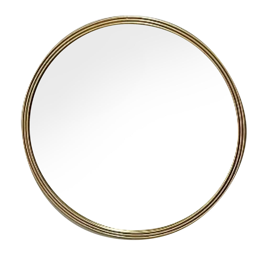 Odessa Round Gold Mirror 90cm