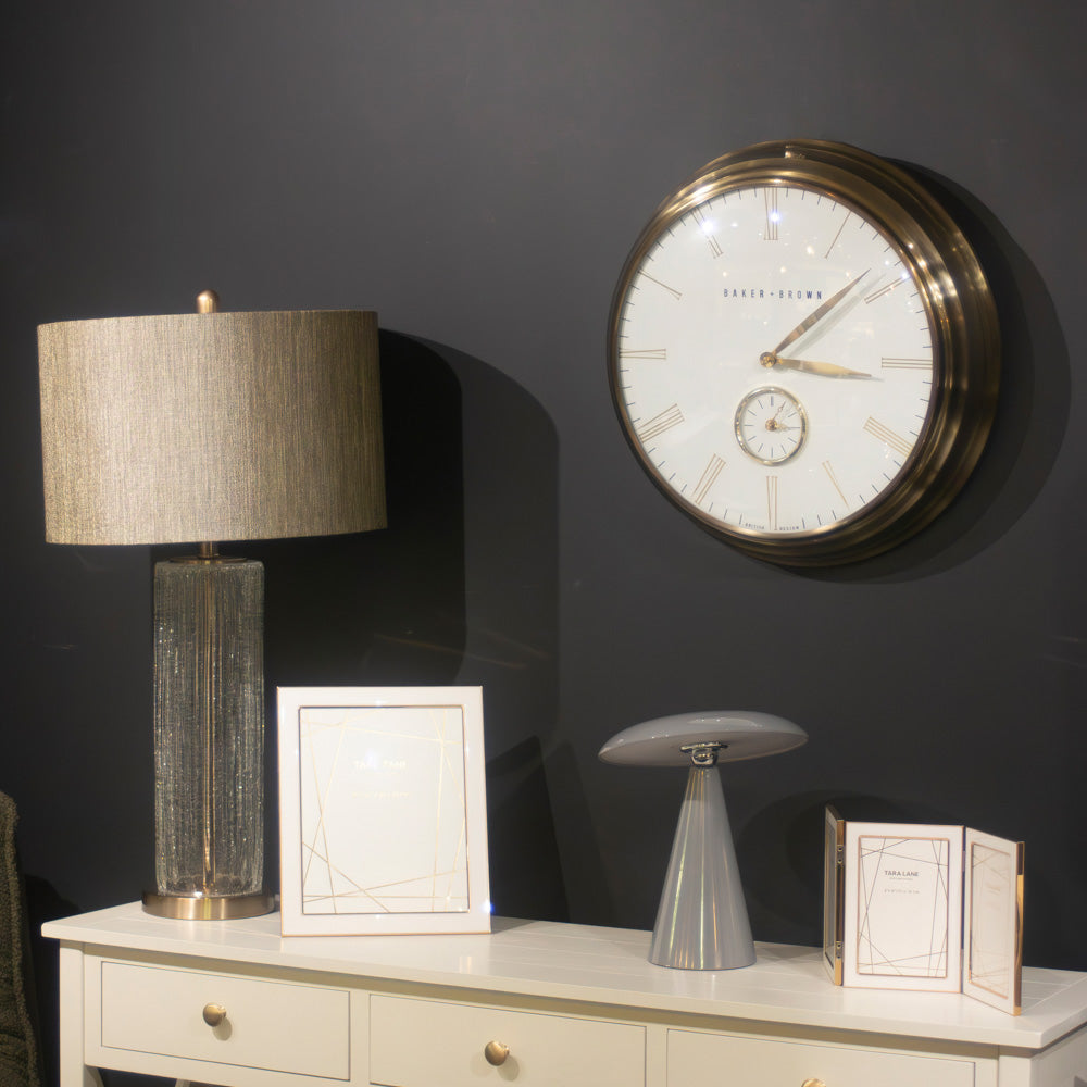 Antique Brass clock  49cm