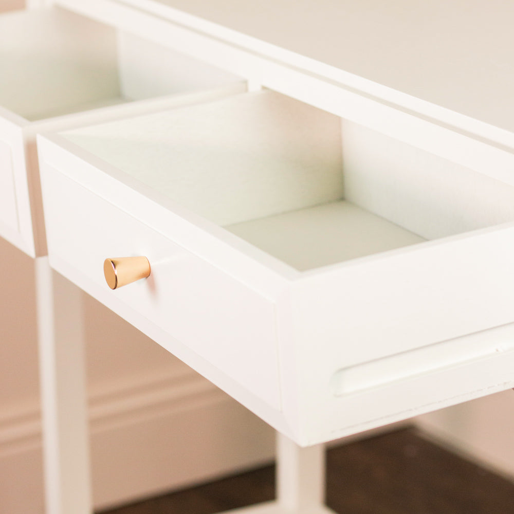 Carson Console - Ivory