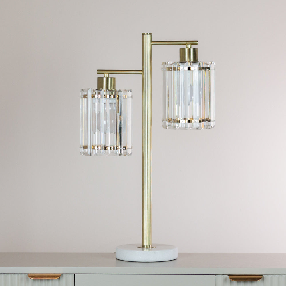 Caly Crystal Table Lamp