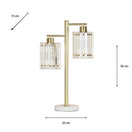 Switch Caly Crystal Table Lamp 3 image