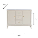 Switch Roe Sideboard with marble top - stone 3 image