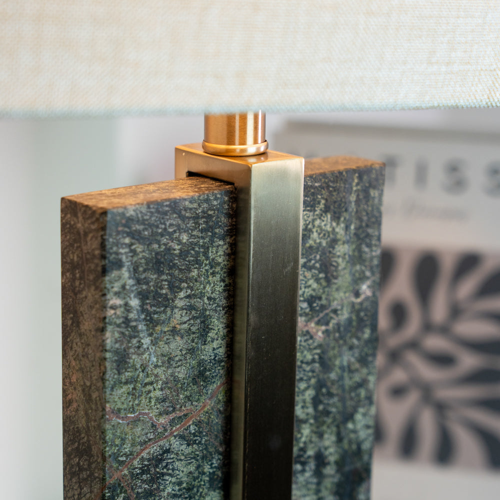 Marble Lamp & Shade – 70 cm