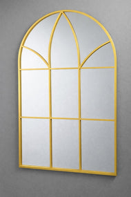 Window Mirror  - Gold