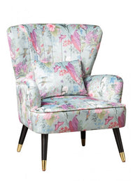 Floral Armchair