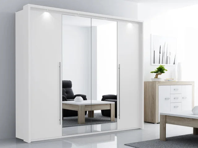 Rema Bi Fold Robe 2.10 m with LED Lights