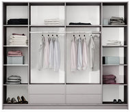 Rema Bi Fold Robe 2.55 m with LED Lights