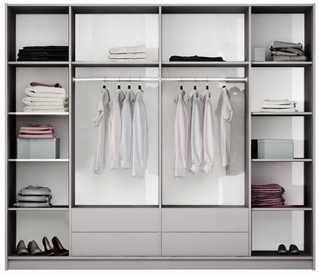 Rema Bi Fold Robe 2.55 m with LED Lights