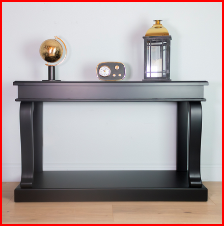 Scroll console table 130cm