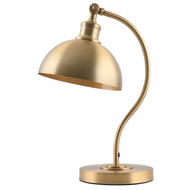 Swan Table Lamp – Brushed Brass